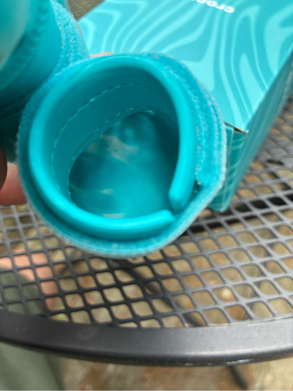 CROCS Classic Clog in Teal Blue - Picture 5 of 8